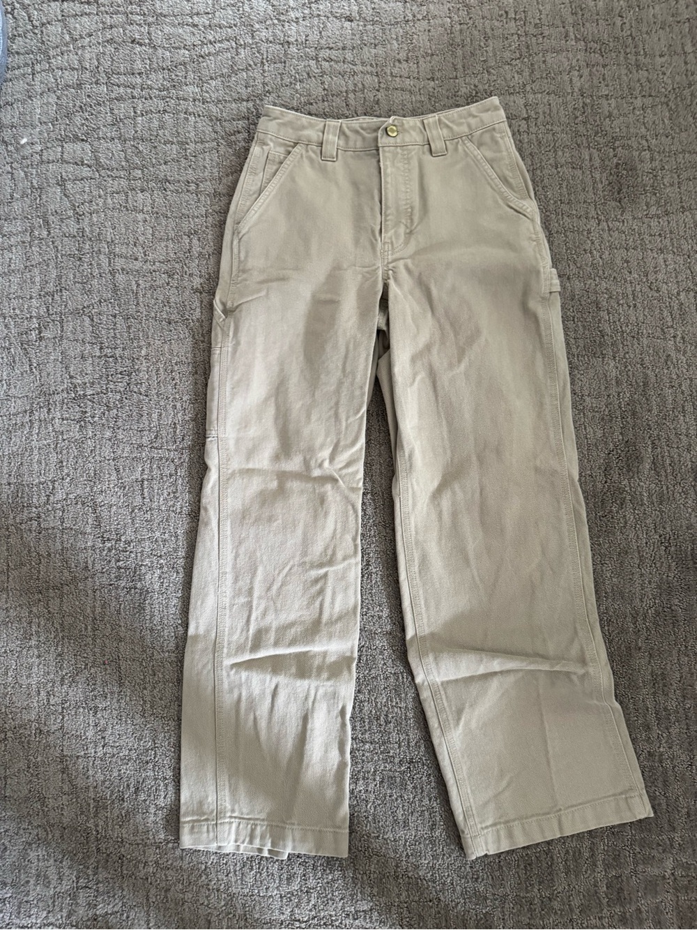 TNA Women's Straight Leg Chinos in Light Tan